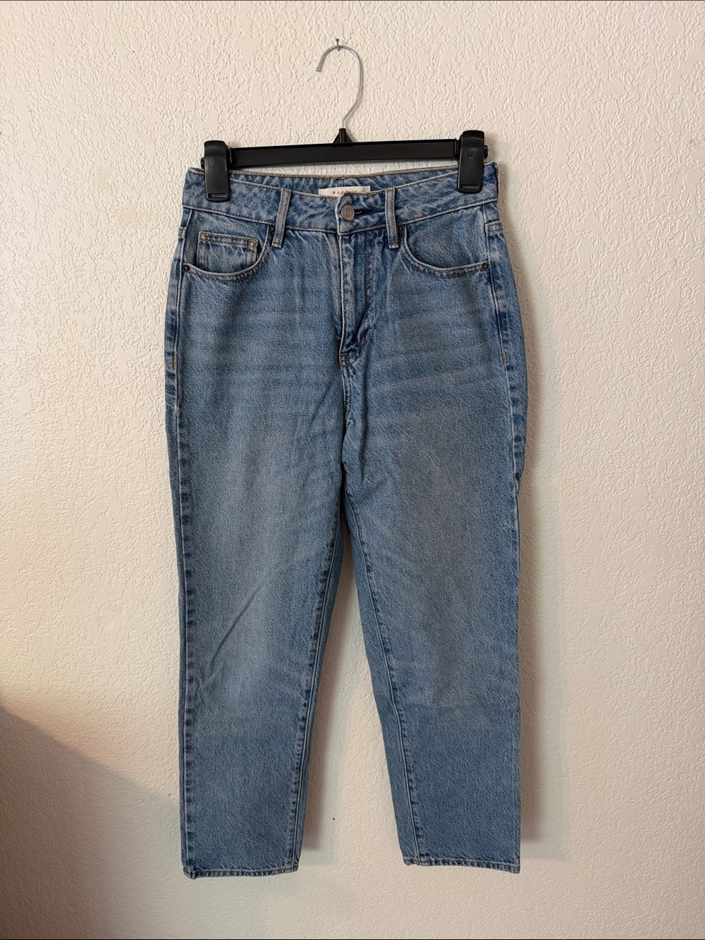 PacSun Classic Blue High-Rise Straight Mom Jeans